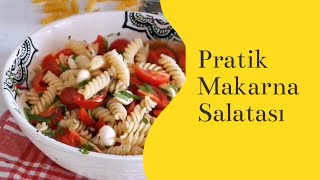 Pratik Ara Öğün Makarna Salatası Tarifi [upl. by Towill]