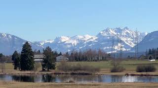 View on Swiss Mountains from Hombrechtikon [upl. by Terrell479]