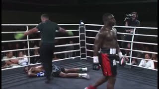 Future NFL Hall of Famer Frank Gore EXECUTES A Man In A Boxing Match [upl. by Dionne69]