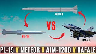 PL15 vs RAFALE vs METEOR vs AIM120D  Overhyped [upl. by Nylirac]