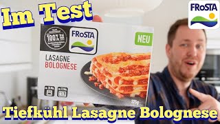 Frosta Lasagne Bolognese im Test [upl. by Midas145]