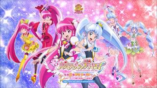 Precure Kururin Mirror Change  Happiness Charge Precure Transformation OST 【BGM】 [upl. by Aicinod]