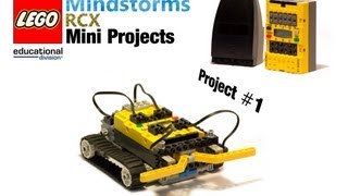 Lego Mindstorms RCX Mini Projects  Project 1 [upl. by Ferdy]