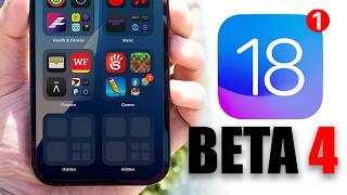 iOS 18 BETA 4  A Long Awaited FEATURE [upl. by Merci]