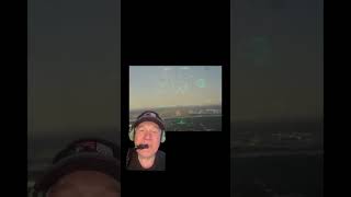 T45 Goshawk bird strike on approach aviation military flying pilot photography video o [upl. by Tybi]