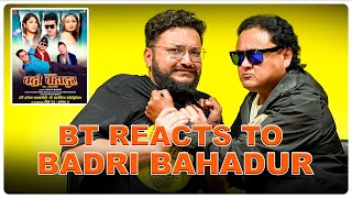 Badri Bahadur Trailer  Jay Kishan Basnett  BT Reacts [upl. by Felicdad]