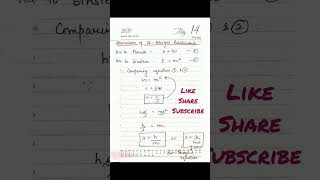 Derivation of de Broglie Relationship  Atomic Structure  Chemistry Chapter 2  NEET  JEE [upl. by Ilehs]