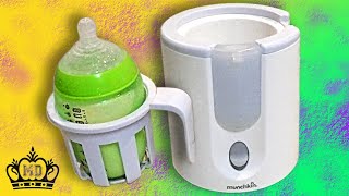 Munchkin High Speed Bottle Warmer Review Uses Steam and How To Use It [upl. by Griselda363]