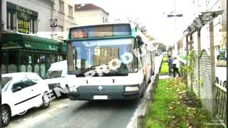 Lignes de bus RATP 105 [upl. by Silver]