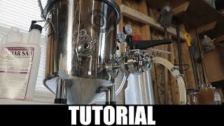 Spike Flex Plus Fermenter Pressure Transfer  Tutorial [upl. by Isborne25]