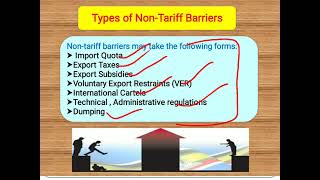 NonTariff Barriers and their Economic Effects UGC NET EconomicsMA Economics [upl. by Filide354]