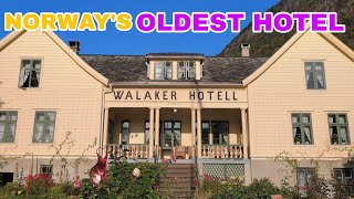 WALAKER HOTEL  OLDEST HOTEL IN NORWAY [upl. by Jourdan]