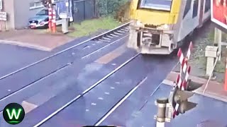 Tragic Moments Shocking Train Moments Filmed Seconds Before Disaster That Are Pure Nightmare Fuel [upl. by Shaddock]