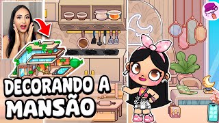 DECORAÇÃO COMPLETA DA MANSÃO MAKER AESTHETIC  3 ANDARES GRÁTIS PAZU AVATAR WORLD [upl. by Nauqes523]