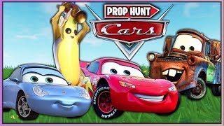 CARS EN FORTNITE PROP HUNT FORTNITE MINIJUEGOS [upl. by Ditzel]