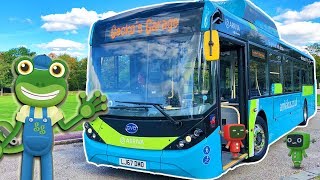 Bus Videos For Children  Geckos Real Vehicles [upl. by Nyllaf]