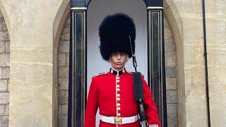 Coldstream guards in Windsor 2252021 [upl. by Aissila]