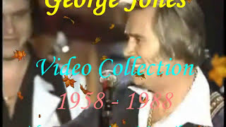 George Jones  Video Collection 1958  1988 [upl. by Nola]