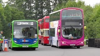 Buses at Showbus 2017  Donington Park [upl. by Esinnej524]