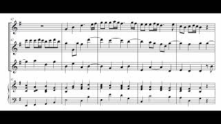 GF Händel Concerto grosso GDur opus 61 – 4 Satz Allegro Bearbeitung Blockflöten und Bc [upl. by Eibot519]