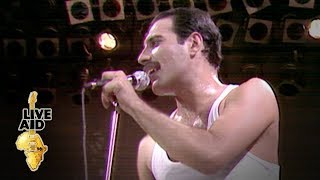 Queen  We Will Rock You Live Aid 1985 [upl. by Ydwor91]