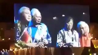 Dato Seri Najib karaoke lagu Iban  Bekikis Bulu Betis [upl. by Novick]