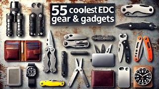 55 Coolest EDC Gear amp Gadgets That Are Worth Buying [upl. by Jar361]