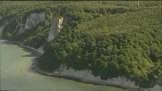 Insel Rügen Nationalpark Jasmund  Kreidefelsen und Buchenwälder an der Ostsee [upl. by Llertnom247]