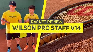 Test WILSON PRO STAFF V14  ¿La RAQUETA más ICÓNICA  Review Raqueta✅  TennisPoint [upl. by Leen566]