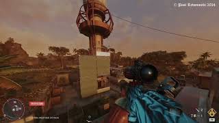 Far Cry 6 Guerrilla LBW NG FND Base Cortina Weather Station No Alarms Undec Res Secured No wait [upl. by Irami147]