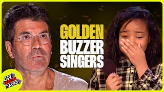 Every GOLDEN BUZZER SINGER On BGT EVER [upl. by Kamila340]