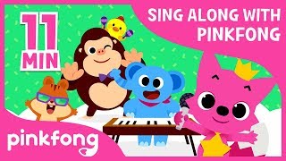 Dance with Pinkfong and more  Sing Along with Pinkfong  Compilation  Pinkfong Songs for Children [upl. by Sharma]