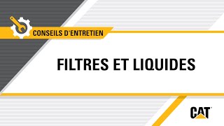 Comment effectuer un contrôle quotidien des filtres et des liquides Cat® [upl. by Arimak]