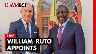 William Ruto Appoints environmentalist Patrick Verkooijen  News54 [upl. by Phelgen]