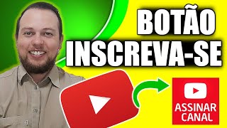 Como Colocar o Botão Inscreva se nos Seus Vídeos do Youtube FÁCIL e RÁPIDO em 2021 [upl. by Hertzfeld957]