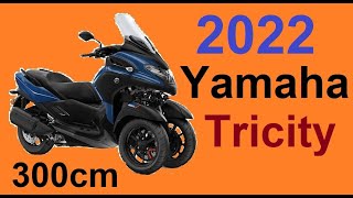 2022 Yamaha Tricity 300 Yamaha Dreirad Roller Maxi Scooter Motorrad Wegner Monheim Autoführerschein [upl. by Namya910]