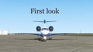 Taking a look at the brand new Cessna citation X for Xplane mobile [upl. by Corsiglia]