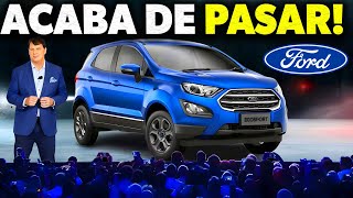 Ford Revela un Mini SUV Increíble ¡El Regreso del Ford EcoSport [upl. by Gerti502]