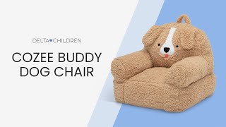 Cozee Buddy Chair Dog by Delta Children [upl. by Yznel526]