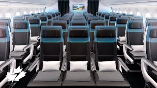 WestJet 787 Dreamliner Economy 360° experience [upl. by Castra]