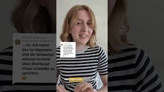 Schweizer sprechen langsamer  Sprachmythencheck [upl. by Jaworski]