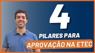 Pilares para aprovação na ETEC [upl. by Metzger172]