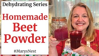 How to Make Beet Powder Beetroot Powder [upl. by Aracaj]