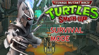 Teenage Mutant Ninja Turtles Smash Up Survival Mode With Shredder [upl. by Esimehc]