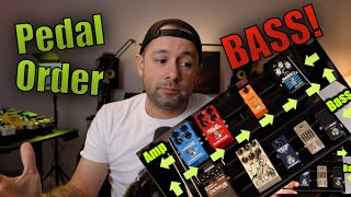 Basics amp Fundamentals of BASS Effect Pedal Order w Sound Samples [upl. by Mavilia538]