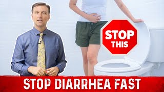 How to Stop Diarrhea Fast Using Easy Home Remedies – Dr Berg [upl. by Alyks134]