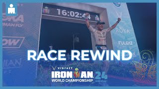 Race Rewind  2024 VinFast IRONMAN World Championship Kona Mens Edition [upl. by Leuqar]