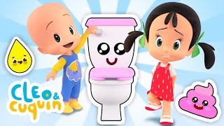 Potty Training Song  Childrens Songs for Kids by Cleo and Cuquin [upl. by Dewhirst]