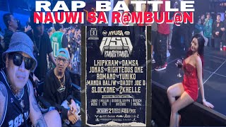 SA SOBRANG INIT NG PSP RAP BATTLE KAGABI NAUWI SA RMBULN [upl. by Flieger]