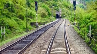 DB Bahn  Nr 20  Führerstandmitfahrt  Von Bingen  Rhein  Hbf nach Koblenz Hbf  BR 612 [upl. by Daisie]